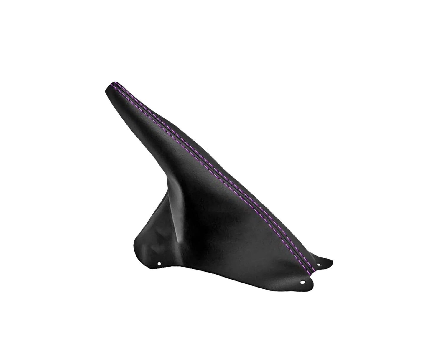 1994-2004 FORD MUSTANG GT-2001 Bullitt Black Genuine Leather Parking Brake Boot Cover-10