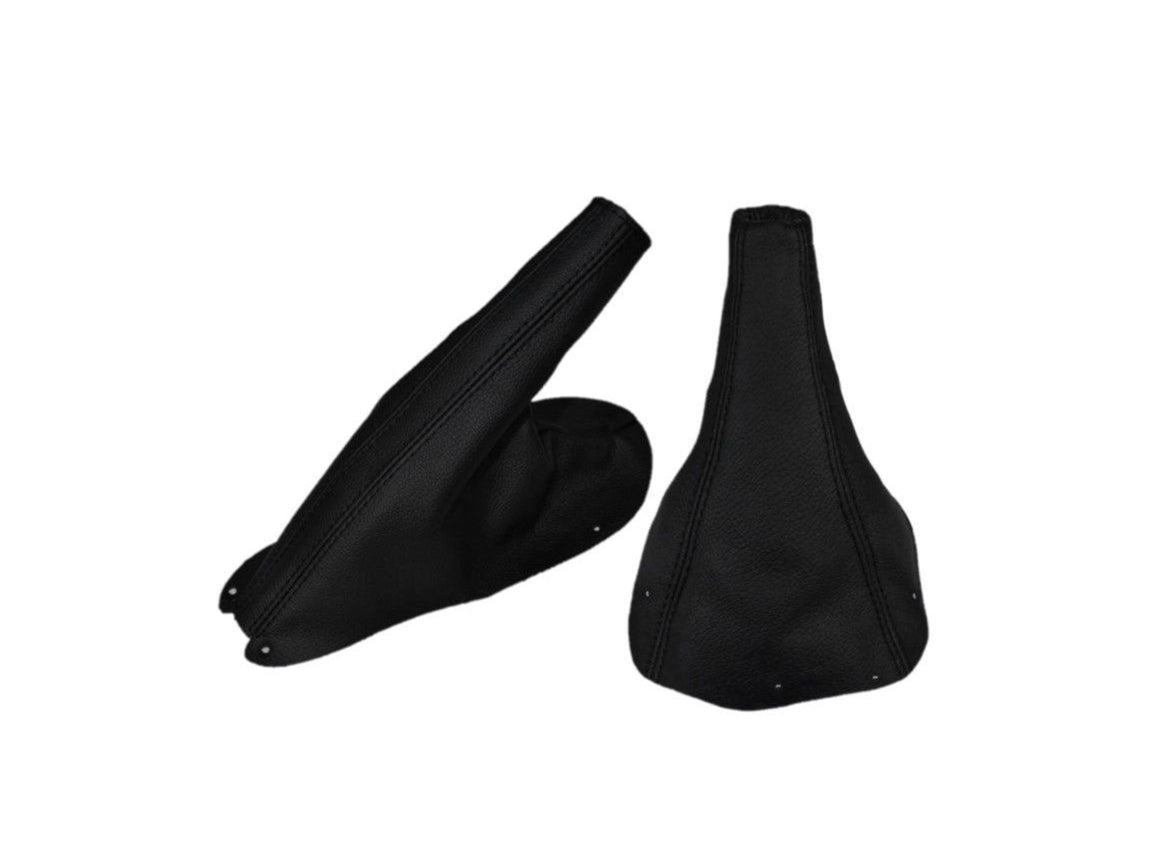 1994-2004 Ford Mustang GT-2001 Bullitt Genuine Real Leather Shift & Parking Brake Boot Cover-2