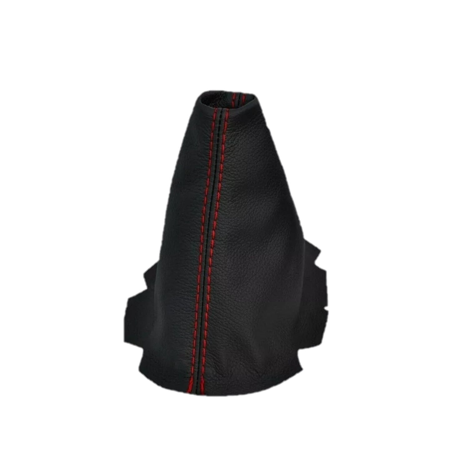 Red Stitch Genuine Leather Parking Brake & Shift Boot Cover For Chevy Corvette C6 2005-2013-2