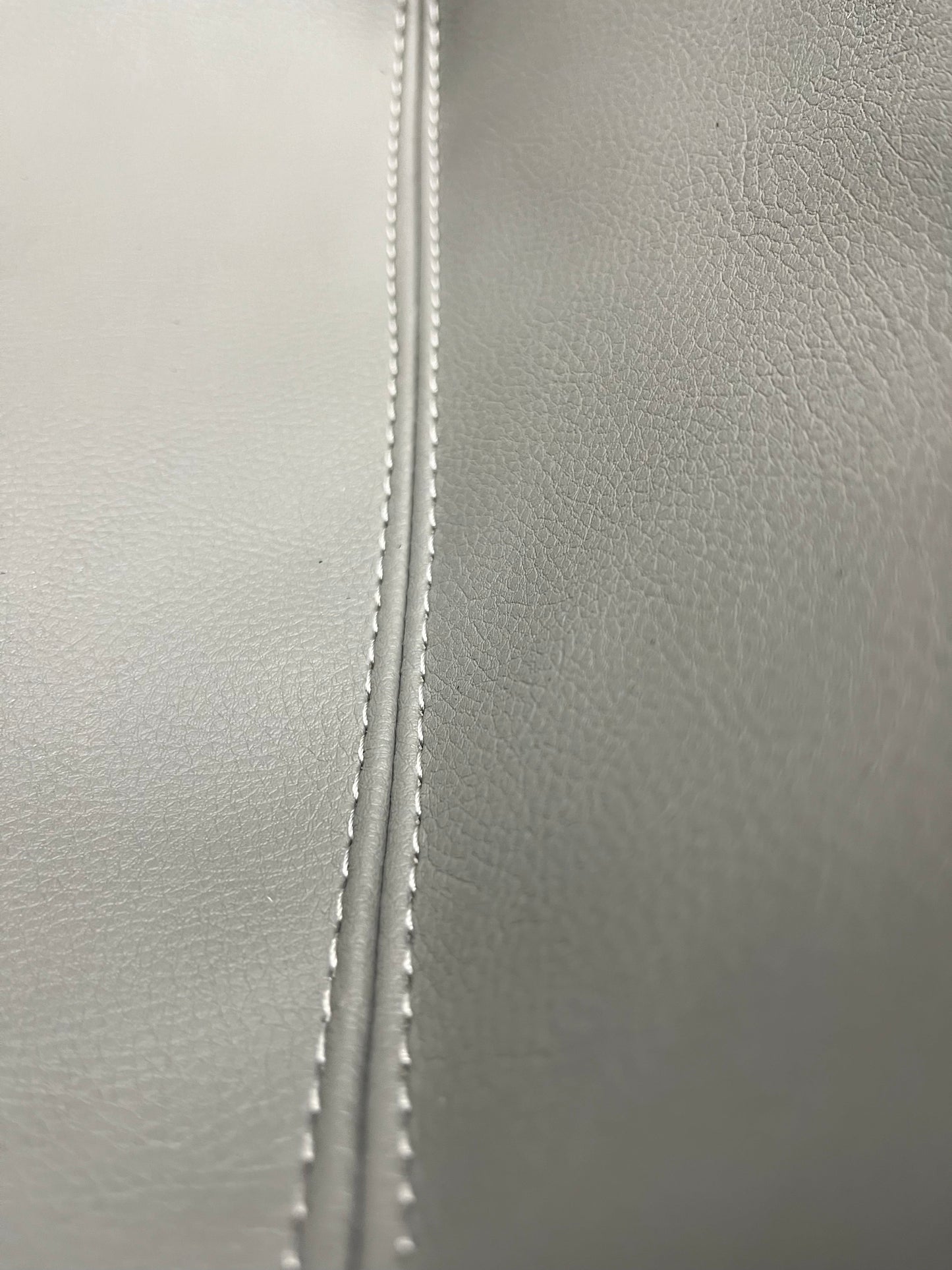 Replacement LEATHER Console Lid Armrest Cover In Platinum Gray For 2009-2019 Subaru Forester-4