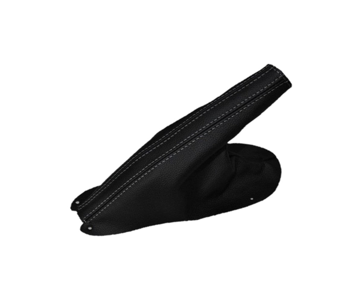 1994-2004 FORD MUSTANG GT-2001 Bullitt Black Genuine Leather Parking Brake Boot Cover-11
