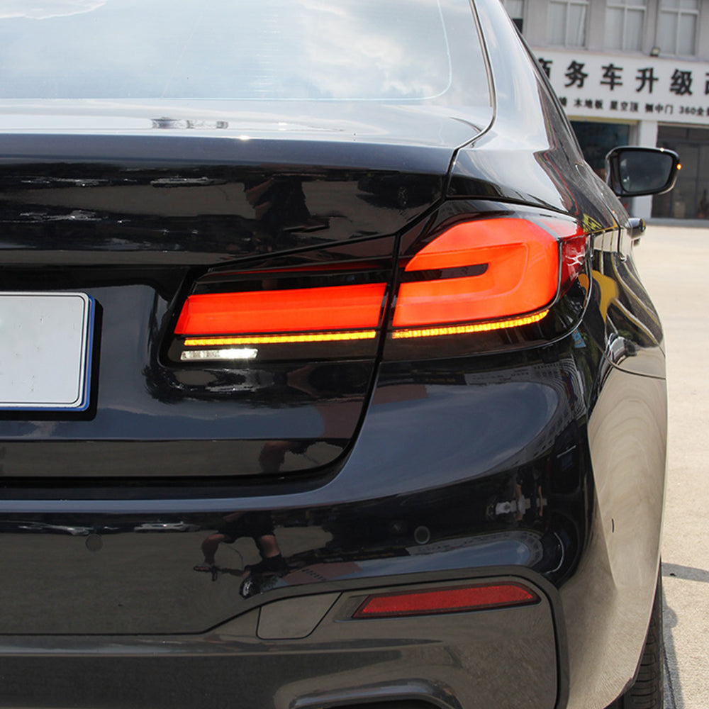 2018-2022 Bmw 5 Series G30 G38 LED Tail Lights