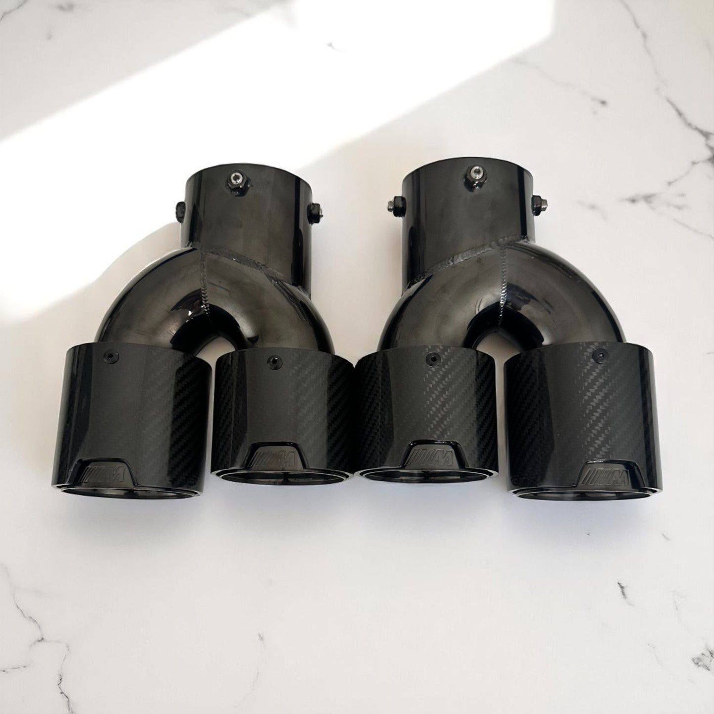 Carbon Fiber M Exhaust Tip For BMW G20 M340i, G42 M240i, G22 M440i-2