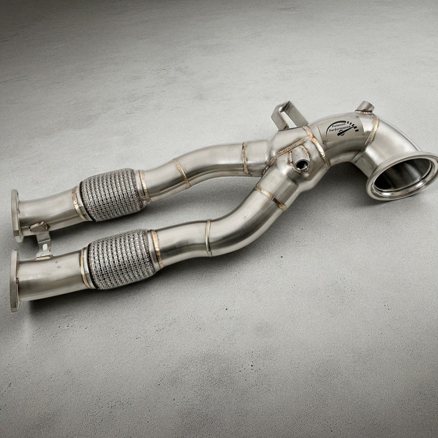 2.5T Race Downpipe For Audi RS3 8V 8Y & TTRS 8S | Palenon Performance-0