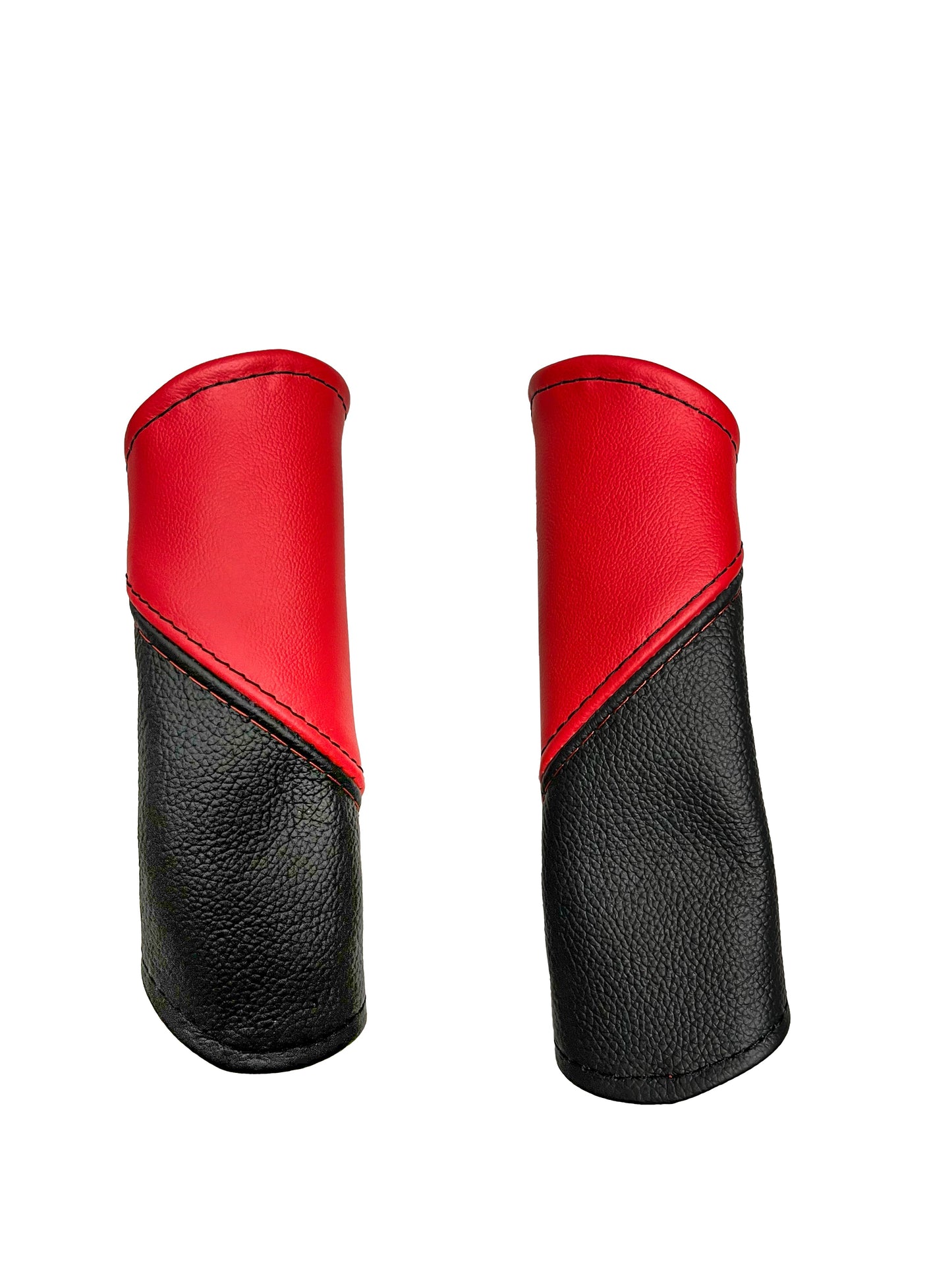 For 1997-2004 Chevy Corvette C5 Torch Red & Black Leather Interior Piece Cover Set-9