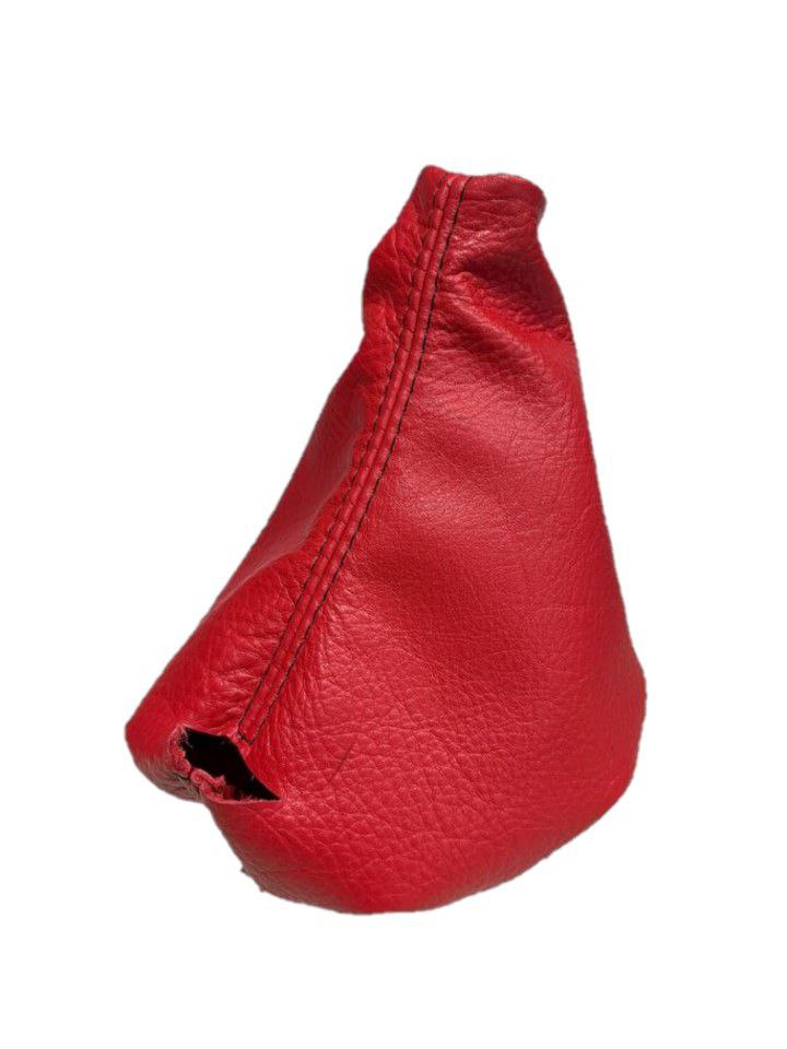 For 1997-2004 Chevy Corvette C5 Torch Red Leather Steering Wheel Door Handle E-Brake & Shift Boot Cover-3