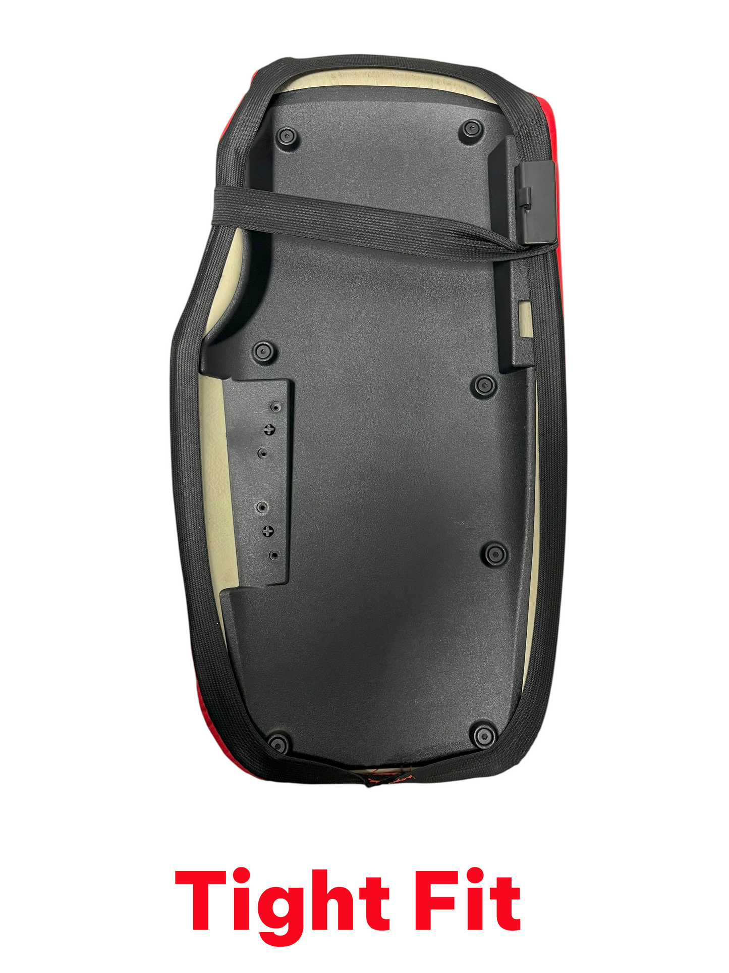 For 2005-2013 Chevy Corvette C6 Torch Red Leather Manual Shift E-Brake Boot Console Armrest Cover-3