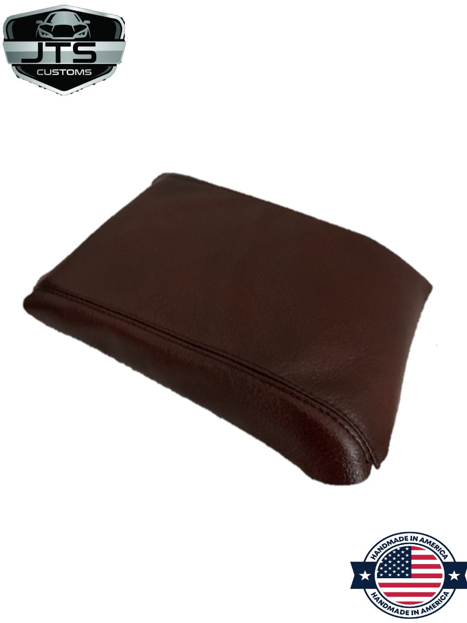 2008 - 2014 Subaru Impreza WRX STI Shift E-Brake Boot & Console Lid Cover Set In Burgandy Red Leather-1