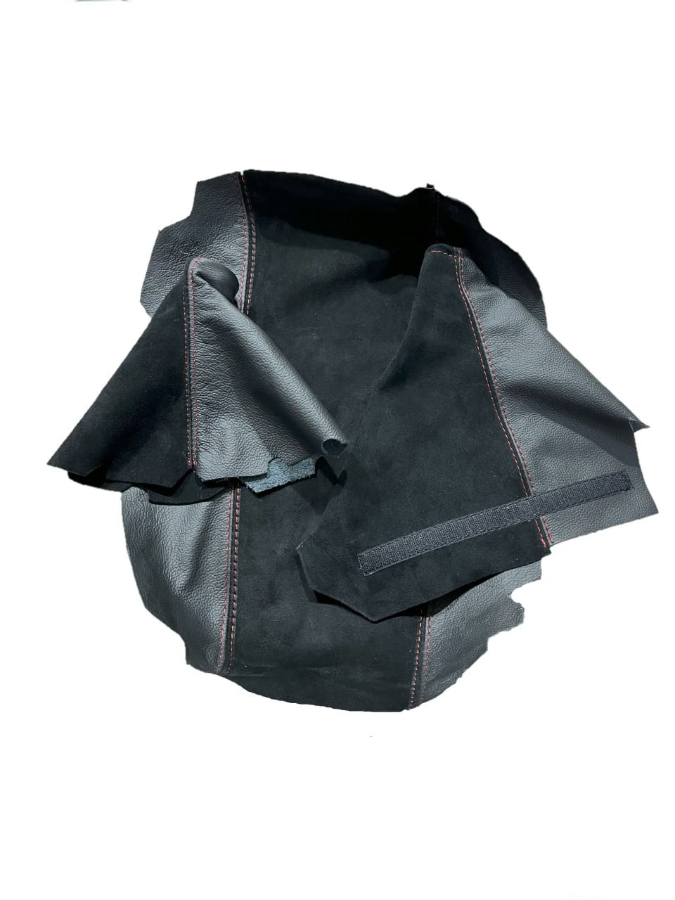 Genuine Leather & Suede Shift & Handbrake Boot Cover For Chevy Corvette C5 1997-2004-4