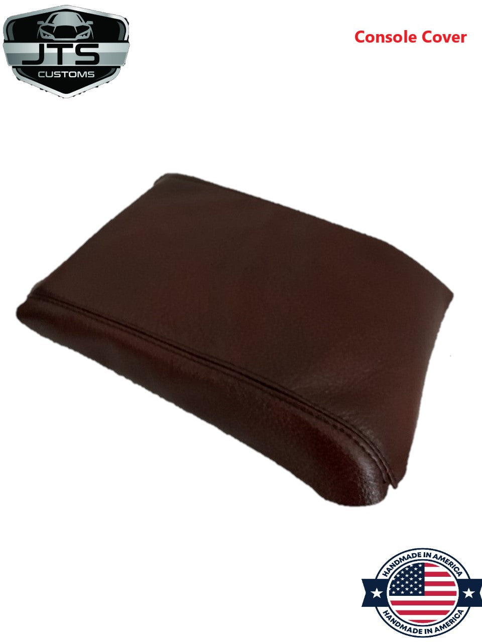 2008 - 2014 Subaru Impreza WRX STI Shift E-Brake Boot & Console Lid Cover Set In Burgandy Red Leather-5