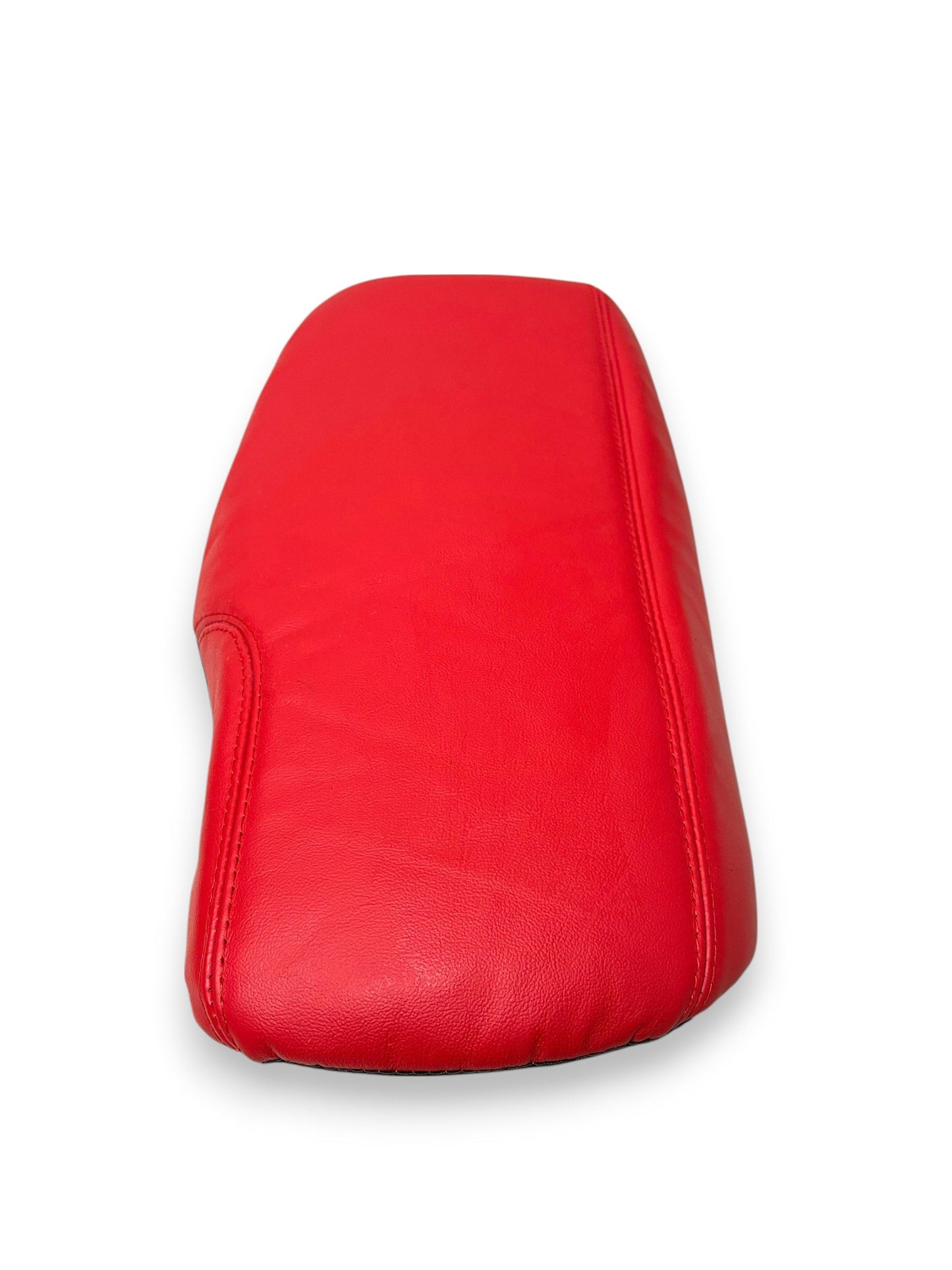 For 2005-2013 Chevy Corvette C6 Torch Red Leather Manual Shift E-Brake Boot Console Armrest Cover-4