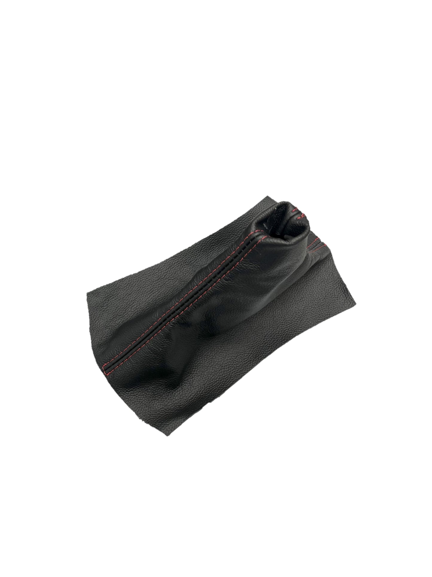 Red Stitch Leather Parking Brake & Shift Boot Cover For Ford Mustang GT 2005 2006 2007 2008 2009-2
