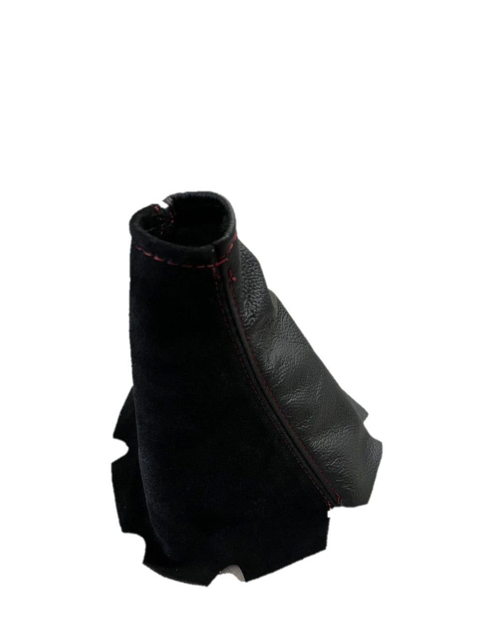Genuine Leather & Suede Shift & Handbrake Boot Cover For Chevy Corvette C5 1997-2004-1