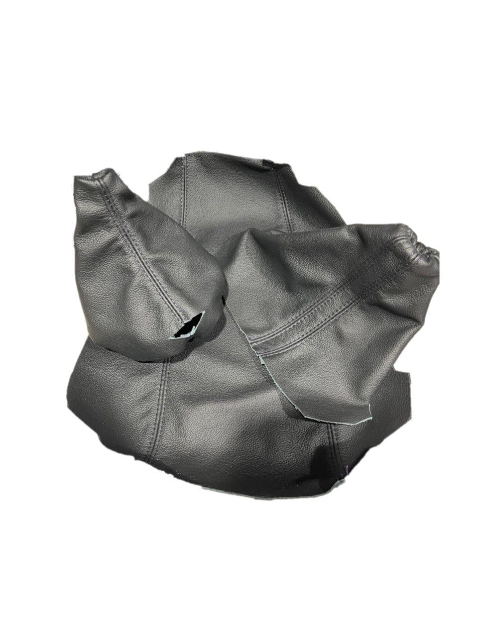 For CHEVY CORVETTE C5 1997-2004 Real Leather Console Shift & Handbrake Boot Cover Set-4