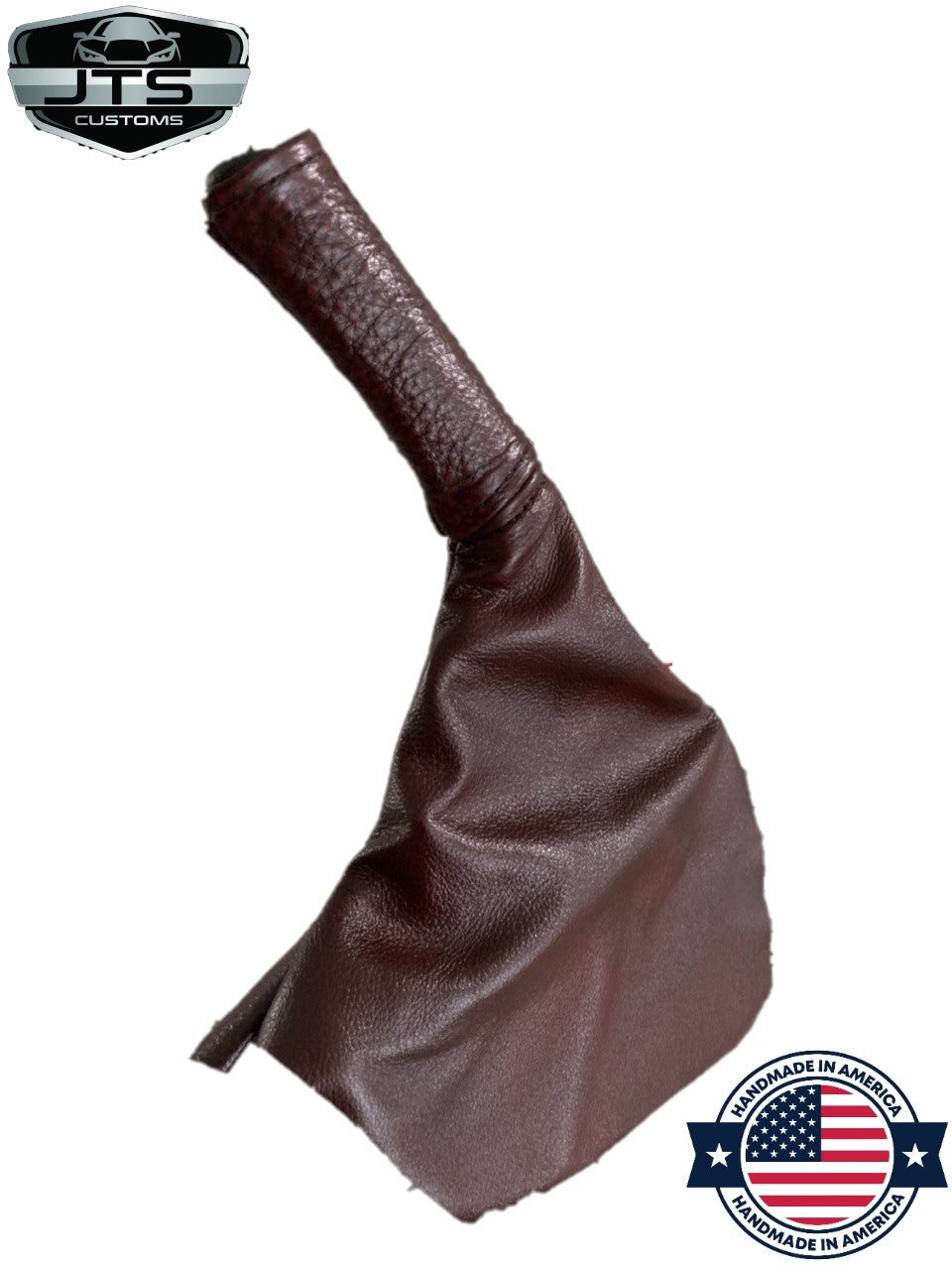2008 - 2014 Subaru Impreza WRX STI Shift E-Brake Boot & Console Lid Cover Set In Burgandy Red Leather-2