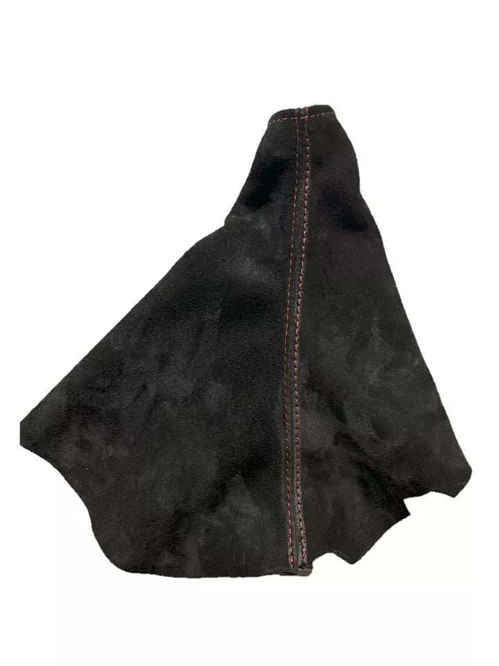 Genuine Suede Handbrake Boot Cover Compatible With Chevy Corvette C6 2005-2013-2