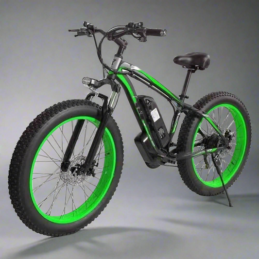 Electric Bicycle Lithium Tram Snow Electric Mountain Bike 21 Speed