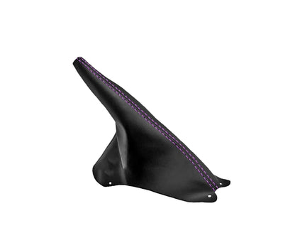 1994-2004 FORD MUSTANG GT-2001 Bullitt Black Genuine Leather Parking Brake Boot Cover-10