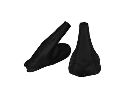 1994-2004 Ford Mustang GT-2001 Bullitt Genuine Real Leather Shift & Parking Brake Boot Cover-2
