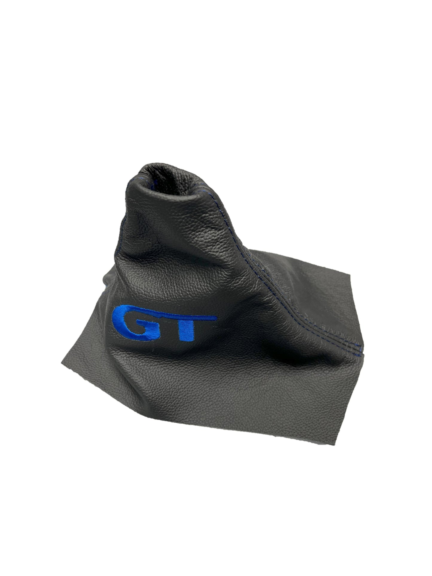 New Embroidered Real Leather MANUAL Shift Boot Cover For Ford Mustang GT 2005 2006 2007 2008 2009 2010 2011 2012 2013 2014-7