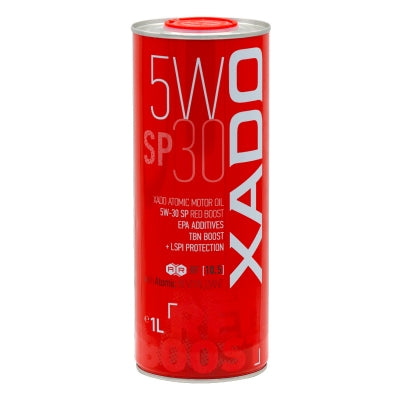 XADO Atomic Oil 5W-30 SP RED BOOST - High-Performance Synthetic Motor Oil with REVITALIZANT® & RED BOOST Additive-0