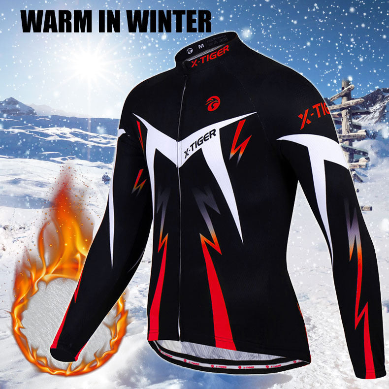 Cycling Harness Suit Autumn And Winter Warm And Breathable Men And Women