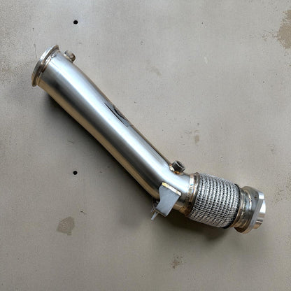 BMW S58 X3M & X4M Catless Race Downpipe (3.5 Inch Diameter) - Palenon Performance-4