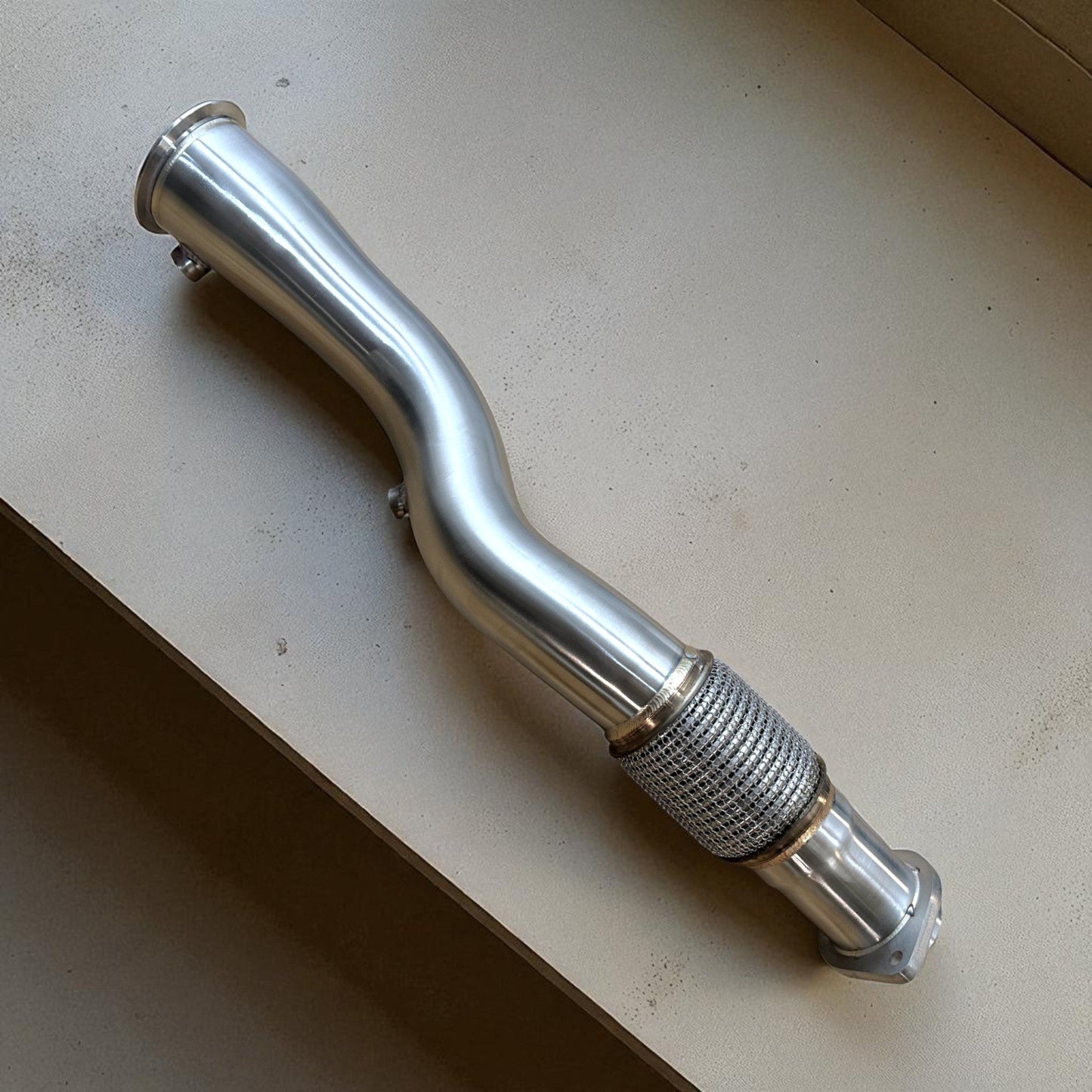 BMW S58 X3M & X4M Catless Race Downpipe (3.5 Inch Diameter) - Palenon Performance-2