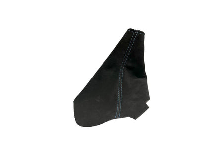 Genuine Suede Handbrake Boot Cover Compatible With Chevy Corvette C6 2005-2013-5