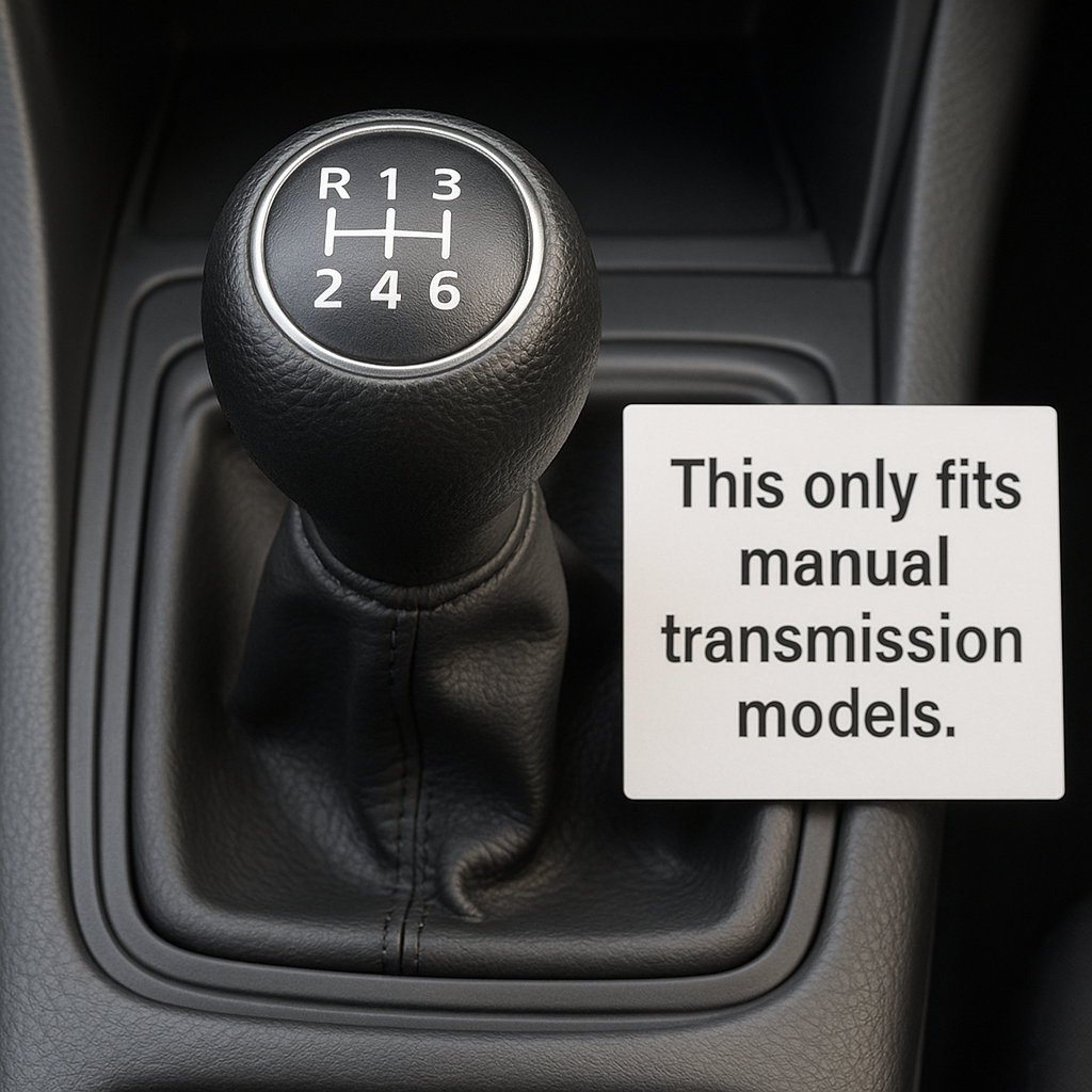For 2012-2020 Subaru BRZ Genuine Leather MANUAL Handbrake & Shift Boot Cover-4