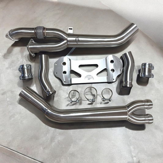 BMW G80 M3, G83 M4, G82 M4 MidPipe Exhaust For S58 Engine-0