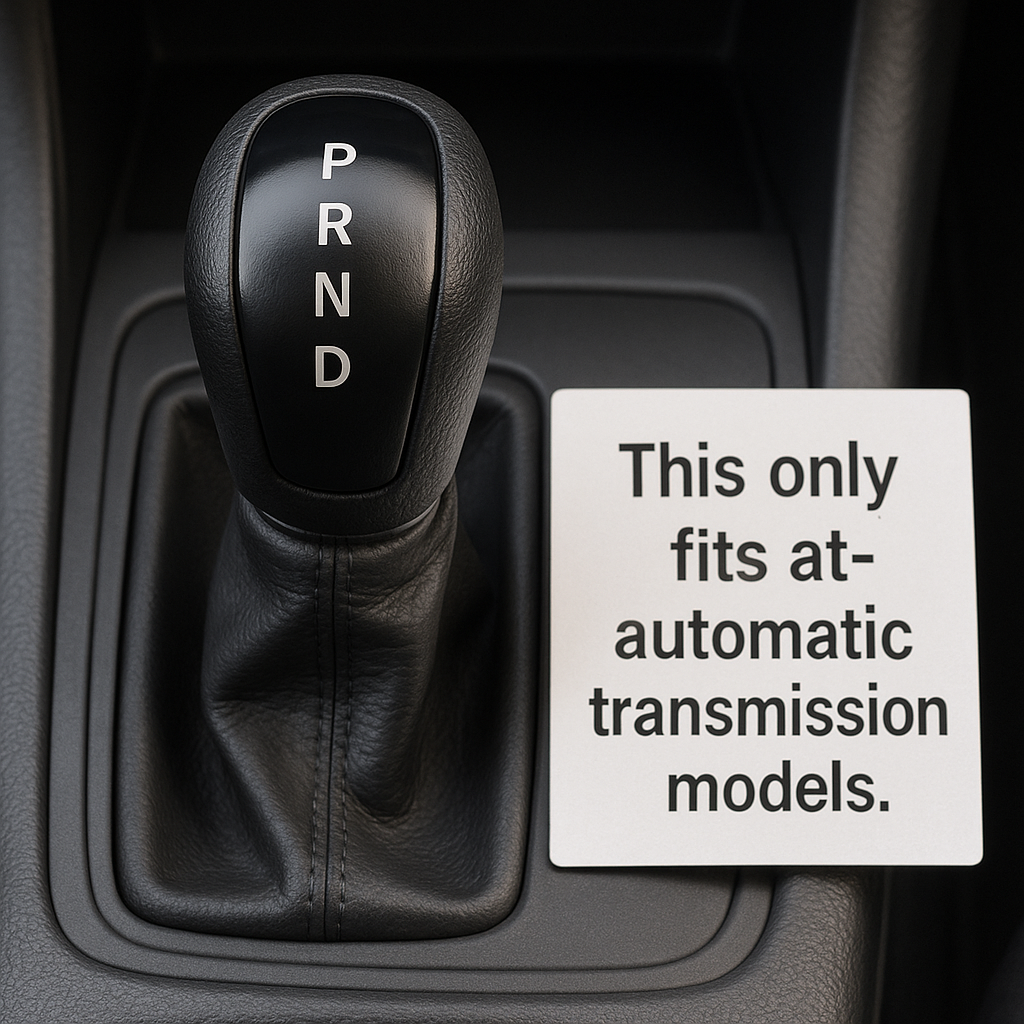 Genuine Leather Automatic Shift & Handbrake Boot Cover For 2012-2020 Subaru BRZ Scion FR-S Toyota GT86-4