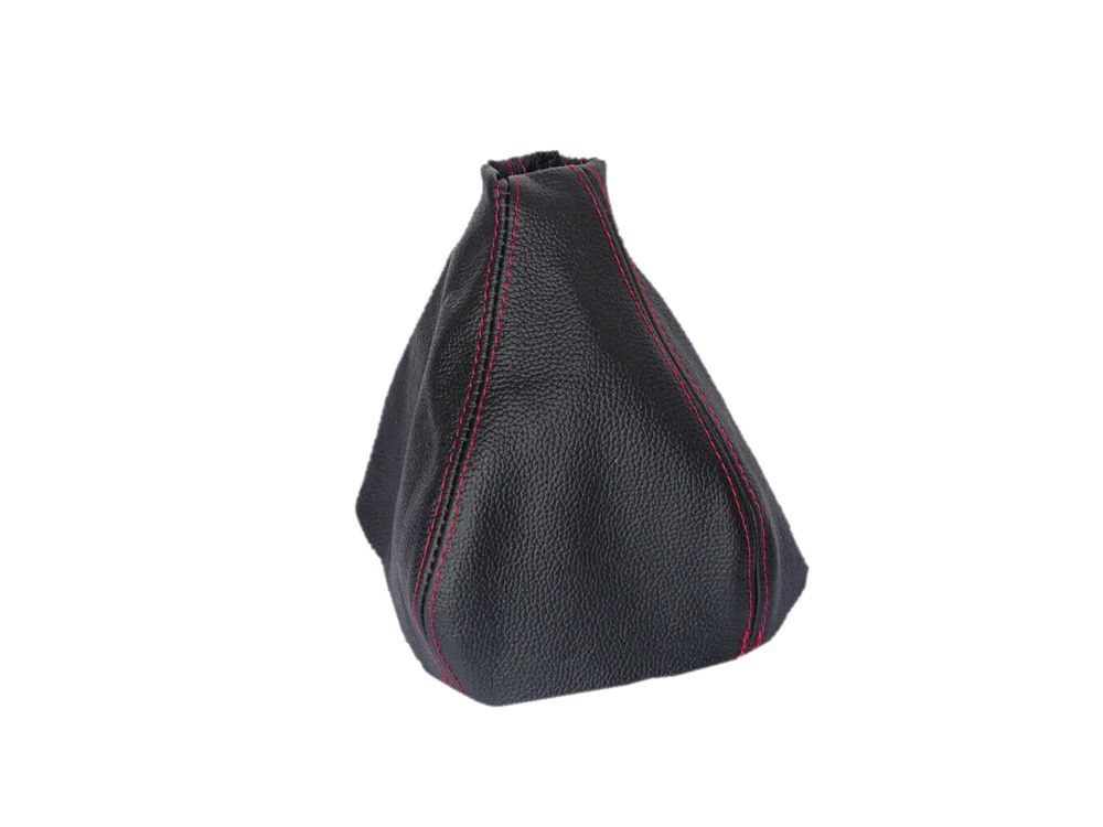 For 1997-2002 Chevy Camaro Pontiac Firebird Black Leather Shift Boot Cover-3