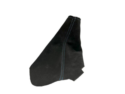 Genuine Suede Handbrake Boot Cover Compatible With Chevy Corvette C6 2005-2013-4