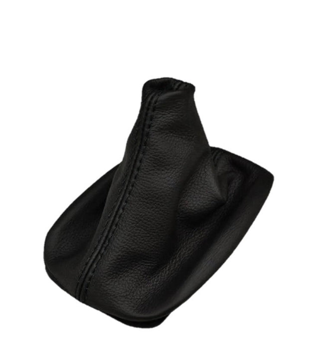 For 2005-2013 Chevy Corvette C6 Black Real Leather Automatic Shift Boot Cover-0