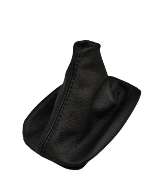 For 2005-2013 Chevy Corvette C6 Black Real Leather Automatic Shift Boot Cover-0