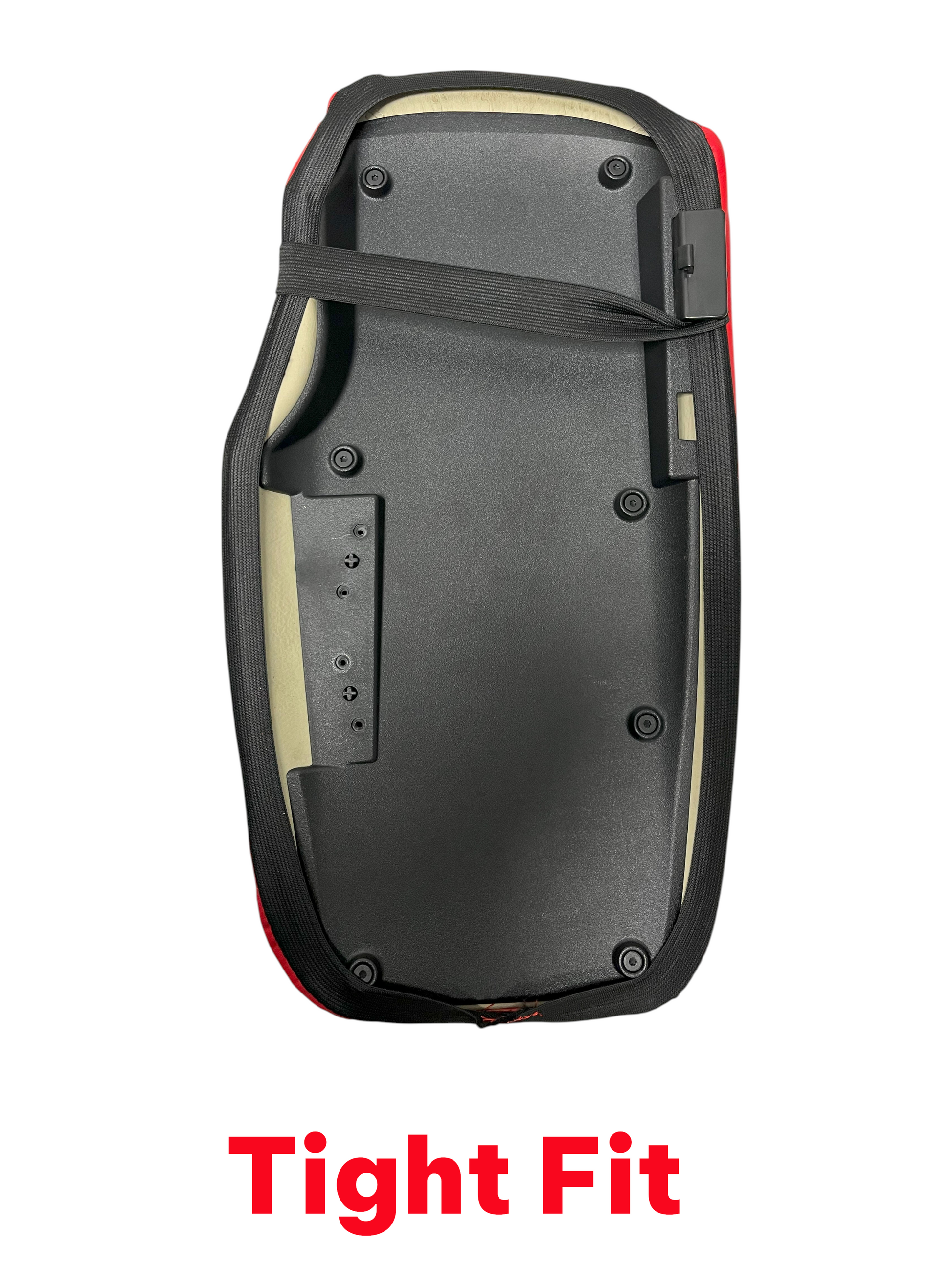 For 2005-2013 Chevy Corvette C6 Torch Red Leather Manual Shift E-Brake Boot Console Armrest Cover-3