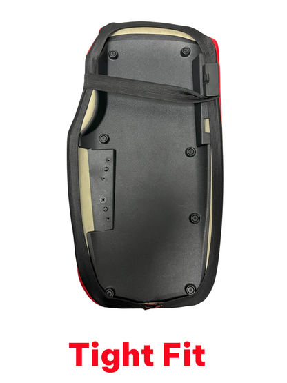For 2005-2013 Chevy Corvette C6 Torch Red Leather Manual Shift E-Brake Boot Console Armrest Cover-3
