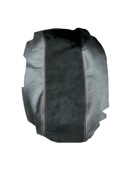 Genuine Leather & Suede Shift & Handbrake Boot Cover For Chevy Corvette C5 1997-2004-0
