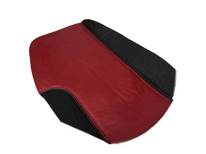 Cobalt Red & Black Leather Console Armrest Handbrake & Shift Boot Cover For 2005-2007 Chevy Corvette C6-5