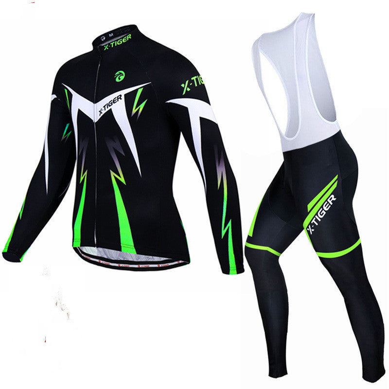 Cycling Harness Suit Autumn And Winter Warm And Breathable Men And Women