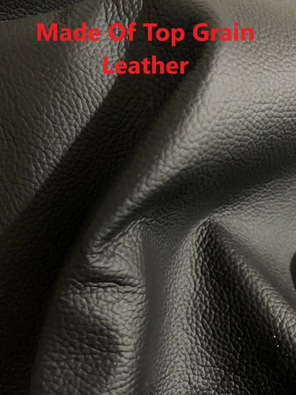 Genuine Leather Console Armrest Parking Brake Shift Boot Cover Set For Chevy Corvette C5 1997-2004-3