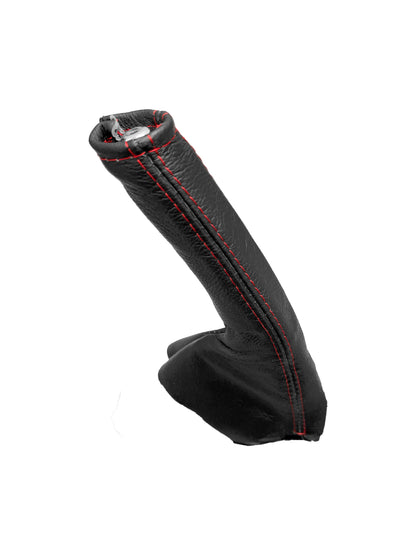 For 1997-2004 Porsche Boxster 911 986 996 Real Leather Parking Brake Boot Cover-2