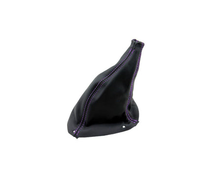 Leather MANUAL Shift Boot Cover In Black 1987 1988 1989 1990 1991 1992 1993 Ford Mustang GT Convertible Coupe-8