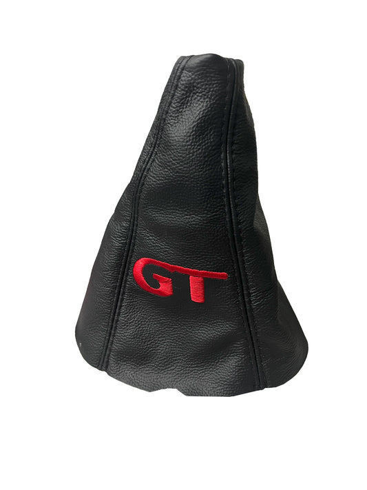 For 1994-2004 Ford Mustang GT Genuine Real Leather MANUAL Shift Boot Cover-0