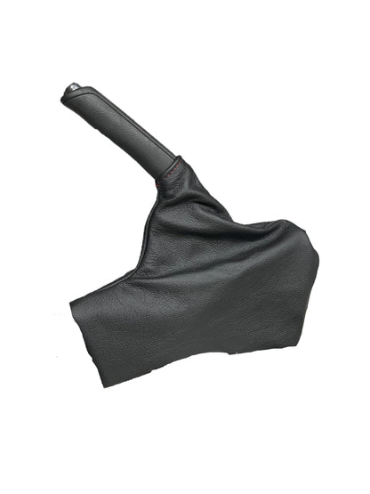 Genuine Leather Automatic Shift & Handbrake Boot Cover For 2012-2020 Subaru BRZ Scion FR-S Toyota GT86-3
