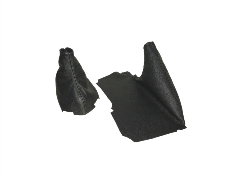 For 2012-2020 Subaru BRZ Genuine Leather MANUAL Handbrake & Shift Boot Cover-0