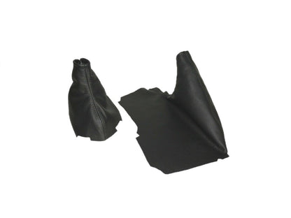 For 2012-2020 Subaru BRZ Genuine Leather MANUAL Handbrake & Shift Boot Cover-0