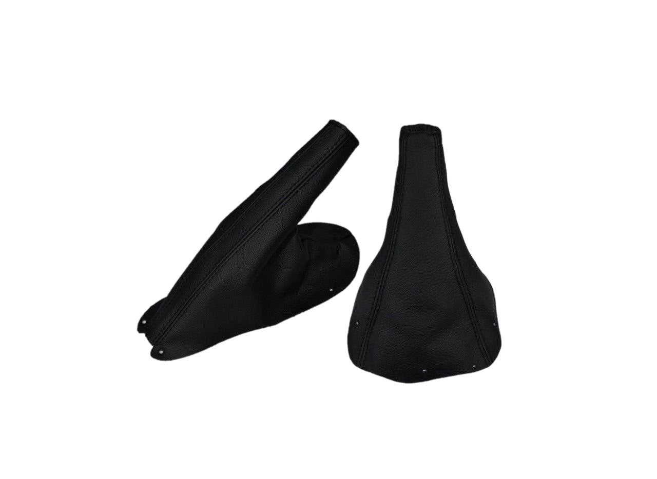 1994-2004 Ford Mustang GT-2001 Bullitt Genuine Real Leather Shift & Parking Brake Boot Cover-5