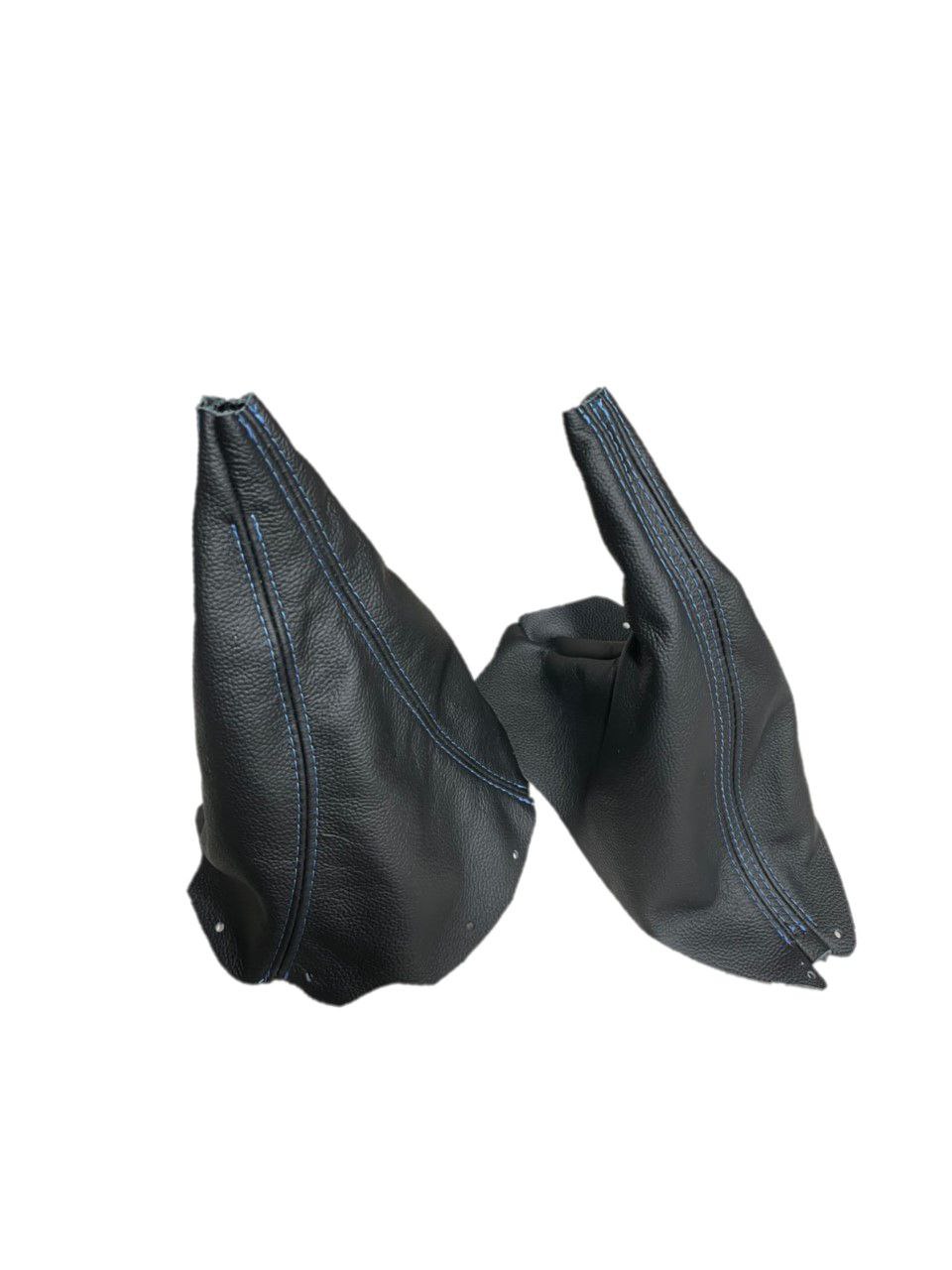 1994-2004 Ford Mustang GT-2001 Bullitt Genuine Real Leather Shift & Parking Brake Boot Cover-7